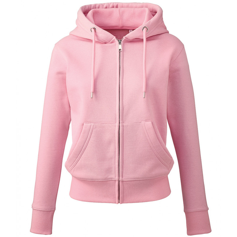 Anthem Ladies Organic Full Zip Hoodie
