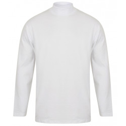 Henbury Long Sleeve Roll Neck Top