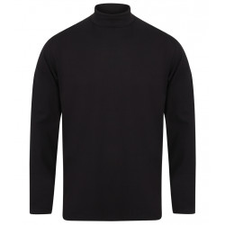 Henbury Long Sleeve Roll Neck Top