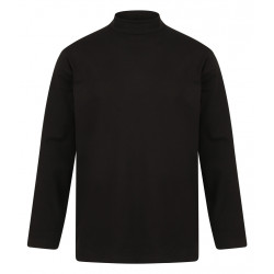 Henbury Long Sleeve Roll Neck Top