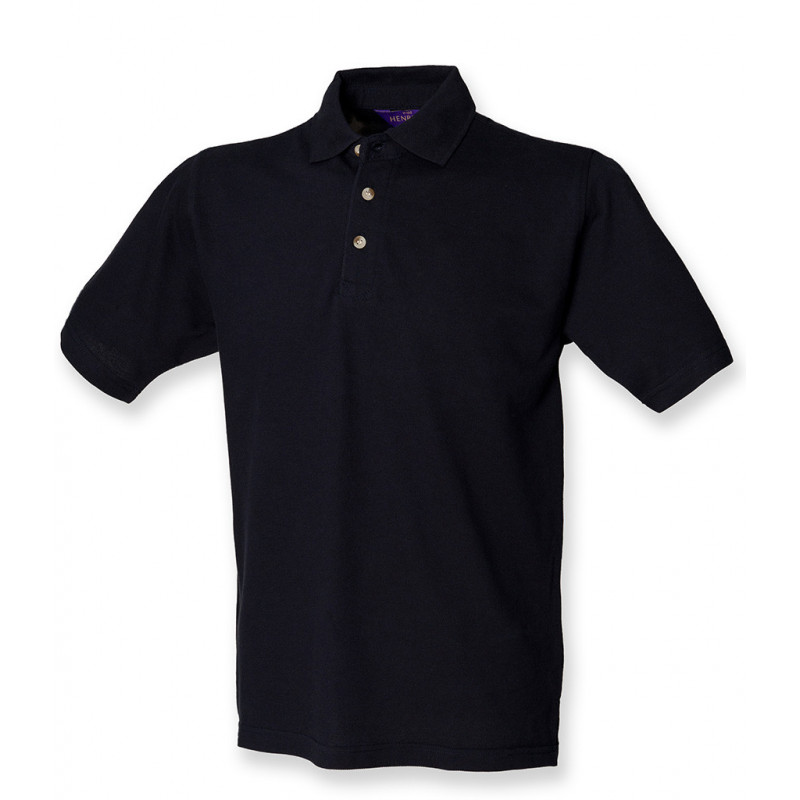 Henbury Classic Heavy Cotton Piqué Polo Shirt