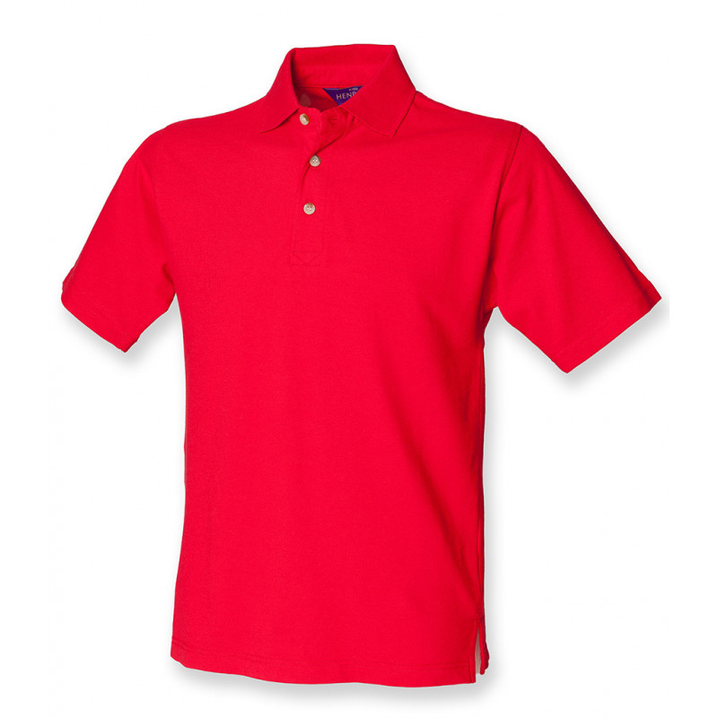 Henbury Classic Heavy Cotton Piqué Polo Shirt