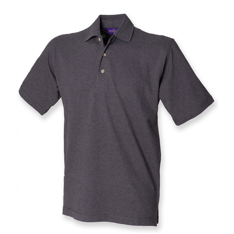 Henbury Classic Heavy Cotton Piqué Polo Shirt