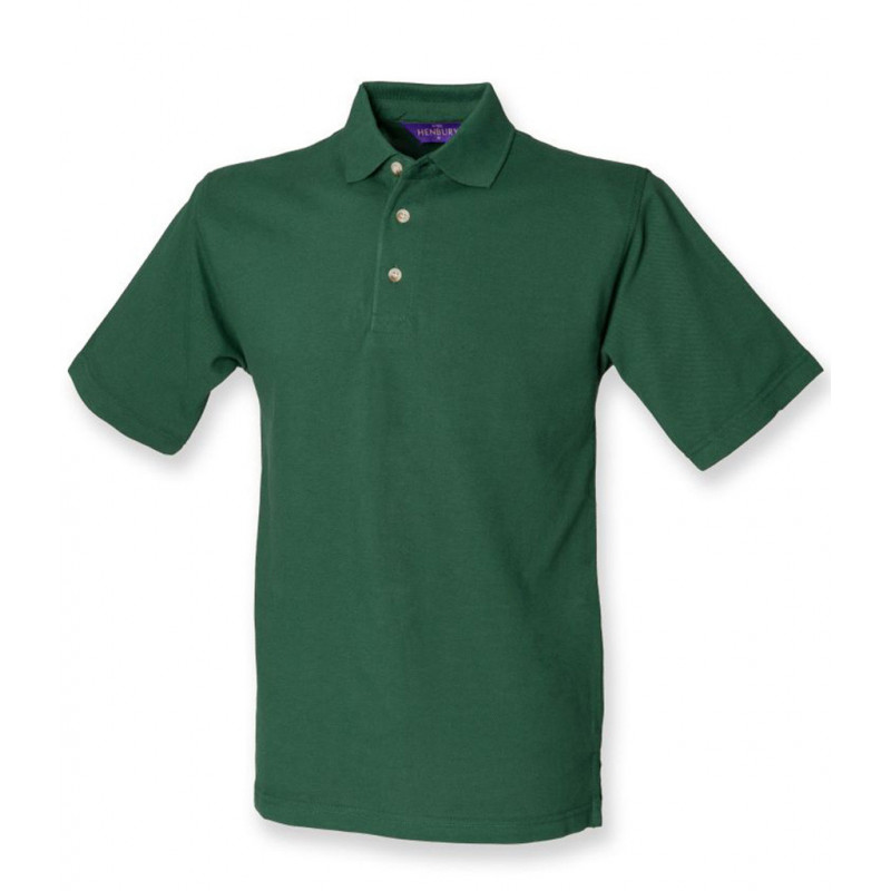 Henbury Classic Heavy Cotton Piqué Polo Shirt