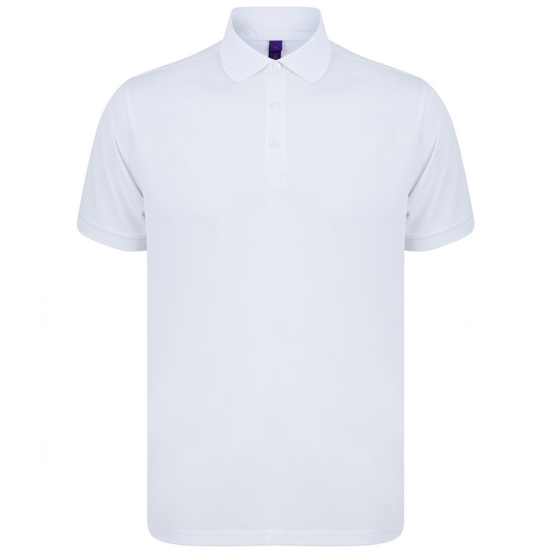 Henbury Recycled Polyester Piqué Polo Shirt